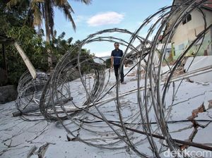 Penampakan Lapas Palu yang Rusak Akibat Gempa