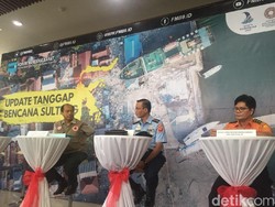 BNPB: Korban Meninggal Gempa-Tsunami Sulteng 1.424 Orang