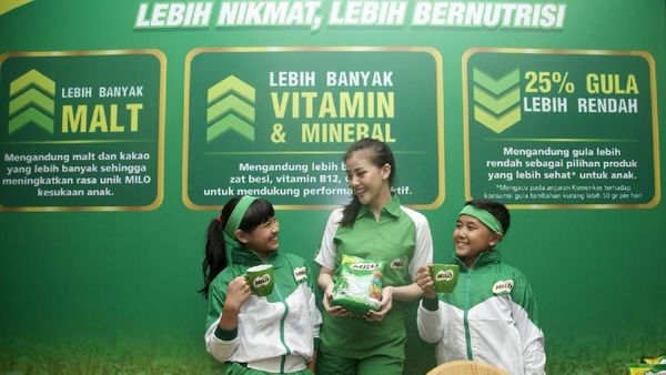 Nestle Produksi Susu dengan Kandungan Gula Rendah