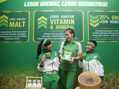 Nestle Produksi Susu dengan Kandungan Gula Rendah