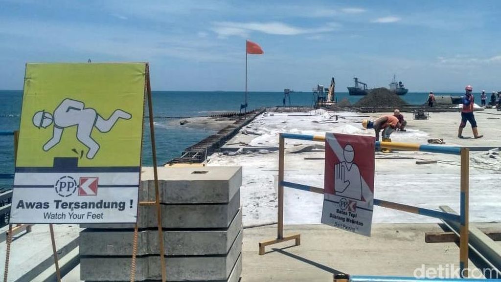 Proyek Makassar New Port Rp 2,5 T Digarap, Ini Penampakannya Proyek Makassar New Port Rp 2,5 T Digarap, Ini Penampakannya