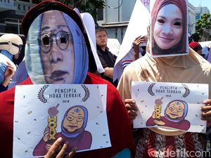 Bertopeng Ratna Sarumpaet, Pemuda Ini Tuntut Penyebar Hoax Dihukum