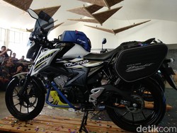 Suzuki GSX150 Bandit Dibikin Versi Touring, Ini Aksesorinya
