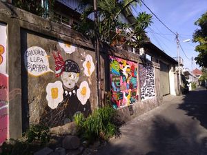 Mural di Denpasar Jadi Sarana Mencintai Sebuah Kota