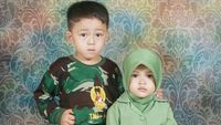 Rayakan HUT TNI, Intip 7 Foto Imut Anak-anak Berpakaian Tentara
