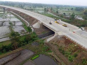 Diapit Hamparan Sawah, Ini Proyek Tol Pandaan-Malang 34 Km