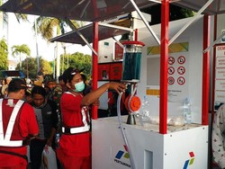 Warga Palu Bisa Beli BBM di SPBU Portabel, Ini Lokasinya