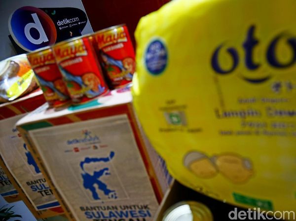 detiknetwork Peduli Gempa dan Tsunami Sulteng