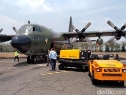 Sehari, 6 - 7 Hercules Beroperasi Dukung Penanganan Bencana Palu