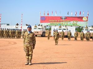 Tari Kecak hingga Sajojo, Begini Perayaan HUT TNI ke-73 di Sudan