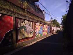 Bali Tak Cuma Pantai, Kini Ada Lorong-lorong Mural di Denpasar