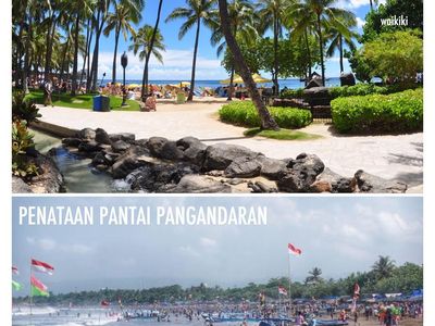 Foto: Pantai Pangandaran & Revitalisasi Ala Ridwan Kamil