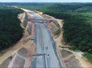 Progres Tol Pekanbaru-Dumai Lambat, Begini Penampakannya