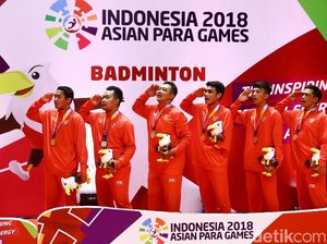 China Juara Umum, Indonesia Peringkat Kelima China Juara Umum, Indonesia Peringkat Kelima