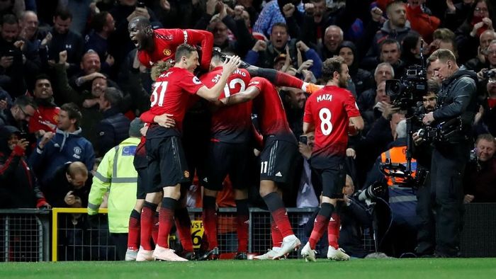 Sempat tertinggal dua gol, Manchester United berbalik mengalahkan Newcastle United 3-2. (Foto: Carl Recine/Action Images via Reuters) Sempat tertinggal dua gol, Manchester United berbalik mengalahkan Newcastle United 3-2. (Foto: Carl Recine/Action Images via Reuters)