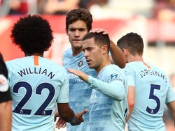 Babak 1 Southampton vs Chelsea: Hazard Bawa Tim Tamu Unggul