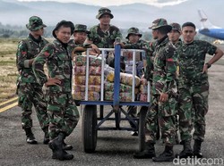 12 Ribu Pengungsi Palu Sudah Dievakuasi ke Lanud Hasanuddin