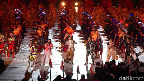 Pembukaan Asian Para Games 2018 Berlangsung Meriah