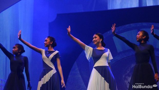Kemeriahan Konser Drama Musikal Penyanyi Cilik Naura