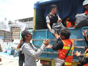 Perusahaan Nikel Ini Sumbangkan 3 Truk Logistik ke Posko ACT Palu