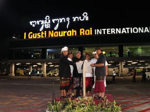 Keren! Bandara Ngurah Rai Kini Punya Ikon Beraksara Bali