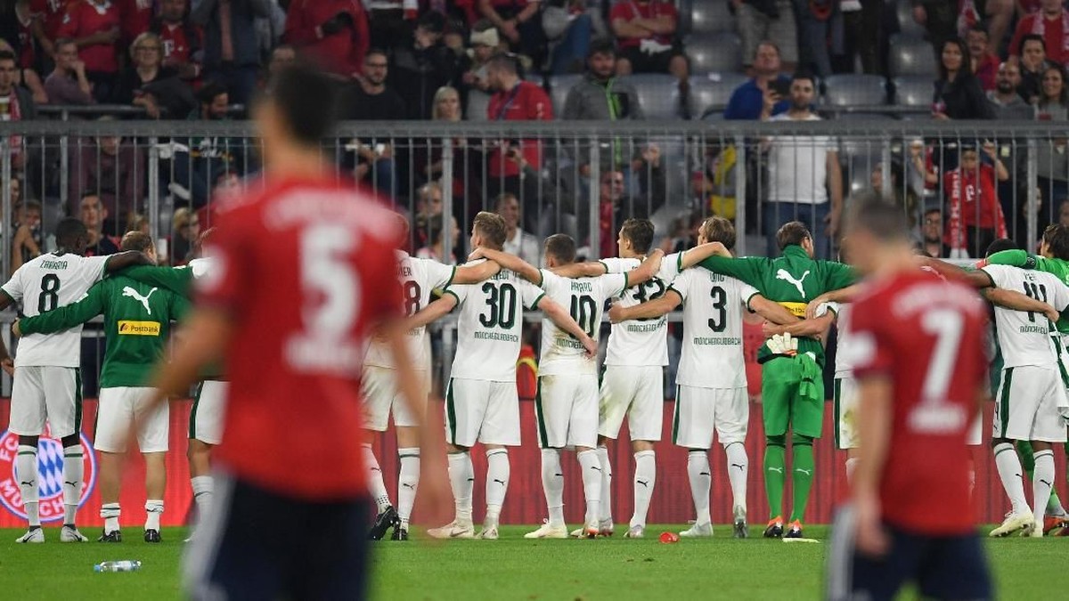 Bayern Munich dipermalukan Borussia Moechengladbach 0-3. (Foto: Andreas Gebert/Reuters)