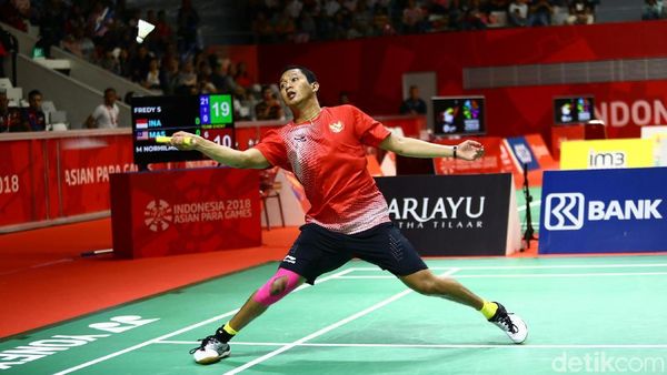 Yuk, Intip Aksi Atlet Bulutangkis Difabel di Istora GBK