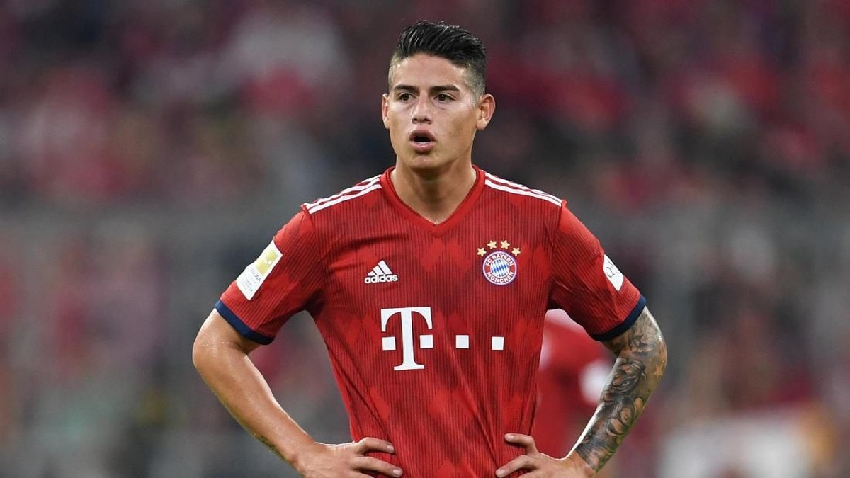 Atletico Madrid kabarnya tertarik mendatangkan James Rodriguez, menyaingi Napoli yang juga berhasrat mendatangkan gelandang asal Kolombia tersebut. (Foto: Andreas Gebert/Reuters)