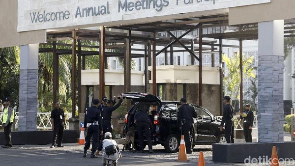 Mengintip Persiapan Lokasi Pertemuan IMF-World Bank