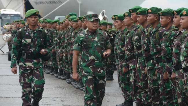 300 Prajurit TNI dari Kaltim Dikirim ke Sulteng Bantu Rehabilitasi