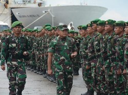 300 Prajurit TNI dari Kaltim Dikirim ke Sulteng Bantu Rehabilitasi