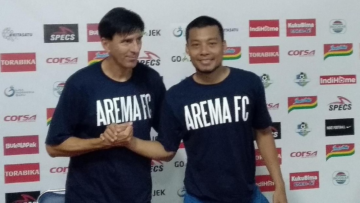 Hamka Hamzah mengecam ulah suporter Arema FC yang masuk ke lapangan. (Foto: Muhammad Aminudin)