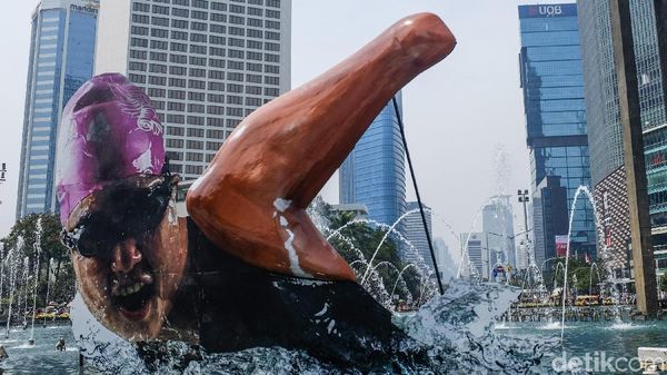 Semarak Asian Para Games di Bundaran HI