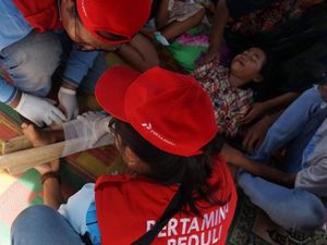 Kisah Eva, Bocah yang Kehilangan Ibunya Saat Gempa Palu