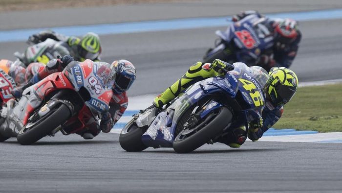 Valentino Rossi bertekad membuktikan kebangkitan Yamaha di MotoGP Jepang akhir pekan nanti. (Foto: Mirco Lazzari gp/Getty Images)