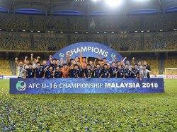 Jepang Juara Piala Asia U-16 2018
