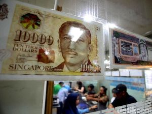Tak Cuma 1.000, Singapura Juga Sudah Setop Cetak Pecahan SGD 10.000