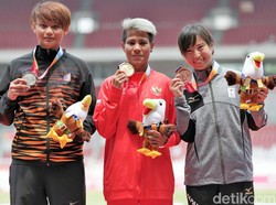 Raih Emas Lompat Jauh, Rica: Alhamdulillah