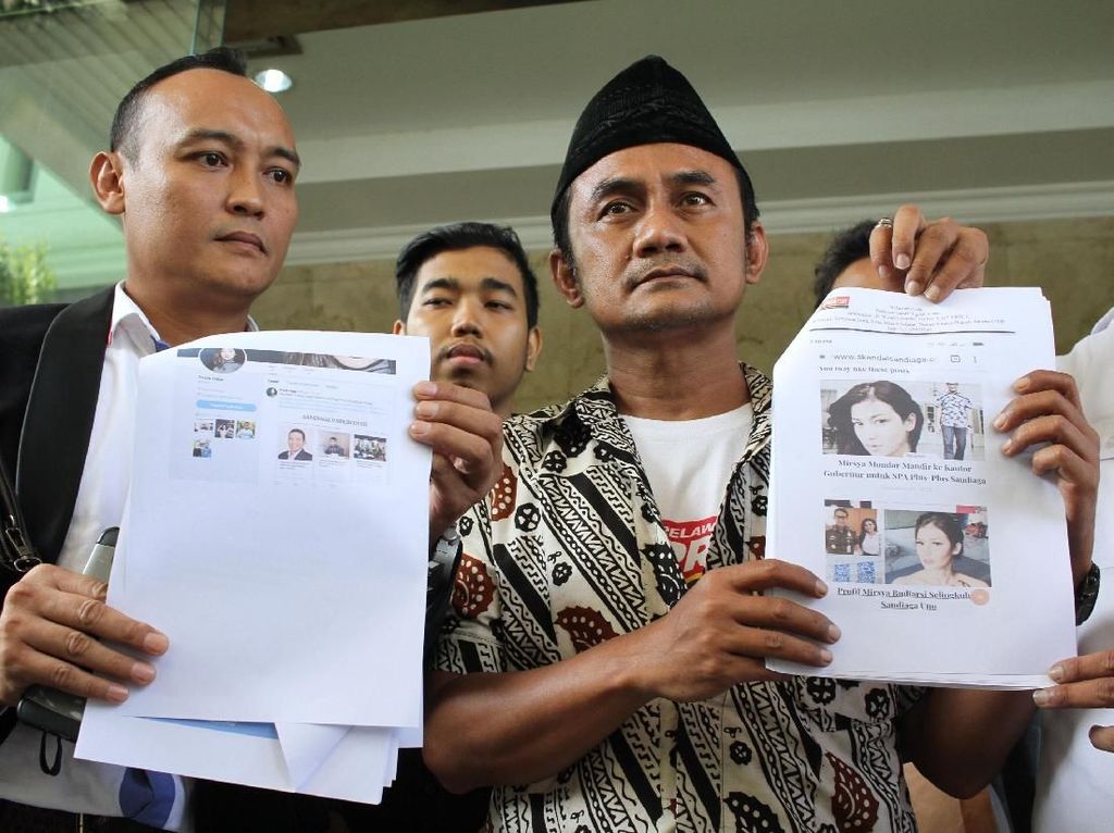 Relawan Prabowo-Sandi Laporkan Situs Skandal ke Mabes Polri