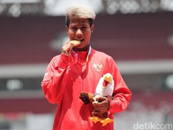Rica Oktavia Raih Emas Lompat Jauh Putri