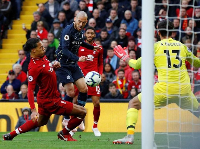 Hasil pertandingan Liverpool vs Manchester City 0-0 (Foto: REUTERS/Phil Noble) Hasil pertandingan Liverpool vs Manchester City 0-0 (Foto: REUTERS/Phil Noble)