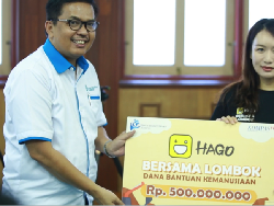 Aplikasi Game Hago Beri Bantuan Rp 500 Juta ke Korban Gempa Lombok