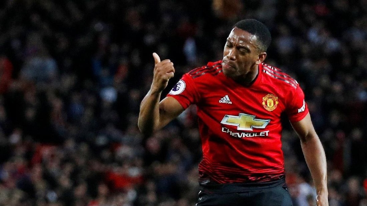 Anthony Martial kembali masuk skuat Prancis (Phil Noble/Reuters)