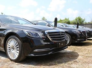 Mercy Jadi Mobil Petinggi Negara di Pertemuan Bank Dunia-IMF Mercy Jadi Mobil Petinggi Negara di Pertemuan Bank Dunia-IMF