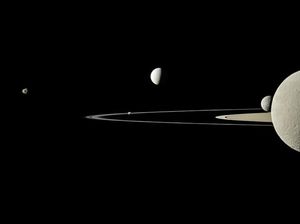 Saturnus Dinobatkan Sebagai Planet dengan Bulan Terbanyak Saturnus Dinobatkan Sebagai Planet dengan Bulan Terbanyak