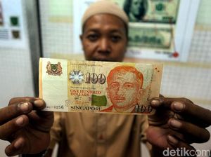 Dolar Singapura Mengamuk, Money Changer Diserbu