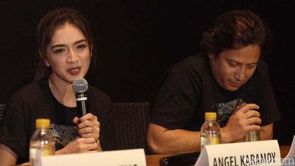 Kemesraan Angel Karamoy dengan Jose Poernomo, Pose Seksi Camila Cabello