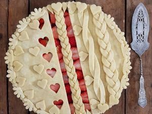 Cantik Banget! Bagai Karya Seni, Karin Pfeiff-Boschek Bikin Pie Artistik