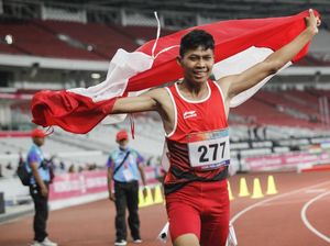 Sapto Yogo Purnomo Persembahkan Emas Kelima untuk Indonesia Sapto Yogo Purnomo Persembahkan Emas Kelima untuk Indonesia