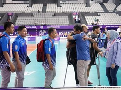 Sandiaga Semangati Tim Voli Indonesia yang Kalah di Asian Para Games